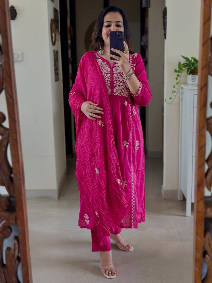 GULMOHAR MAL COTTON SUIT SET