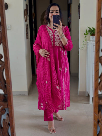 GULMOHAR MAL COTTON SUIT SET